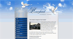 Desktop Screenshot of henryhandfuneralhome.com